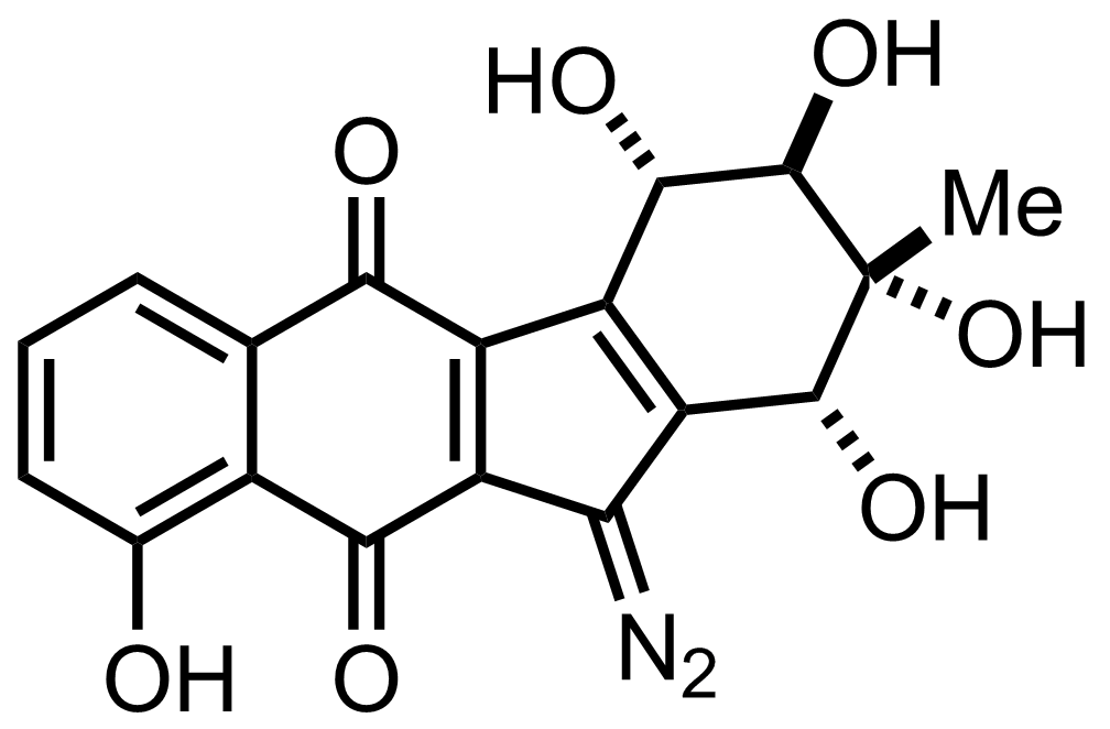Structure of Kinamycin F