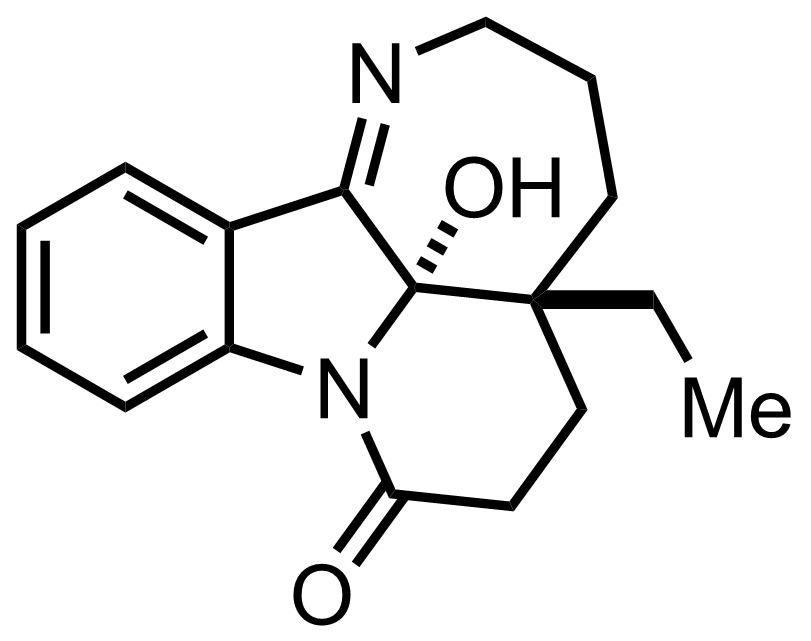 Structure of Mersicarpine